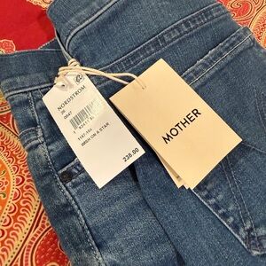 NWT - MOTHER Women's Classic Blue Denim Jeans